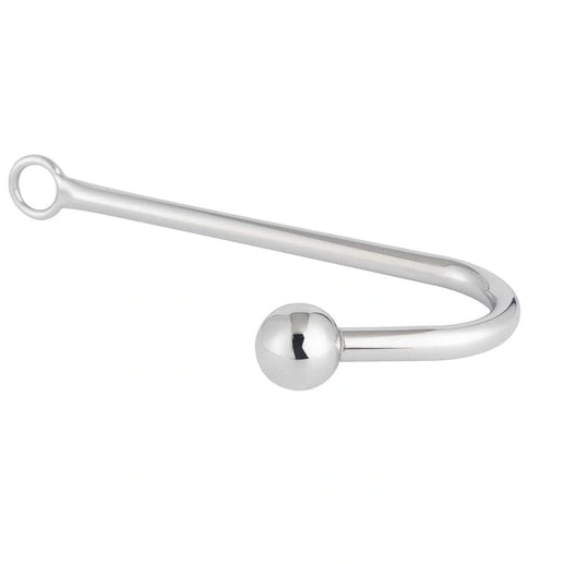 Anal Hooks 3294 Anal Toy Smooth Metal AllNight Hook Sex 0306